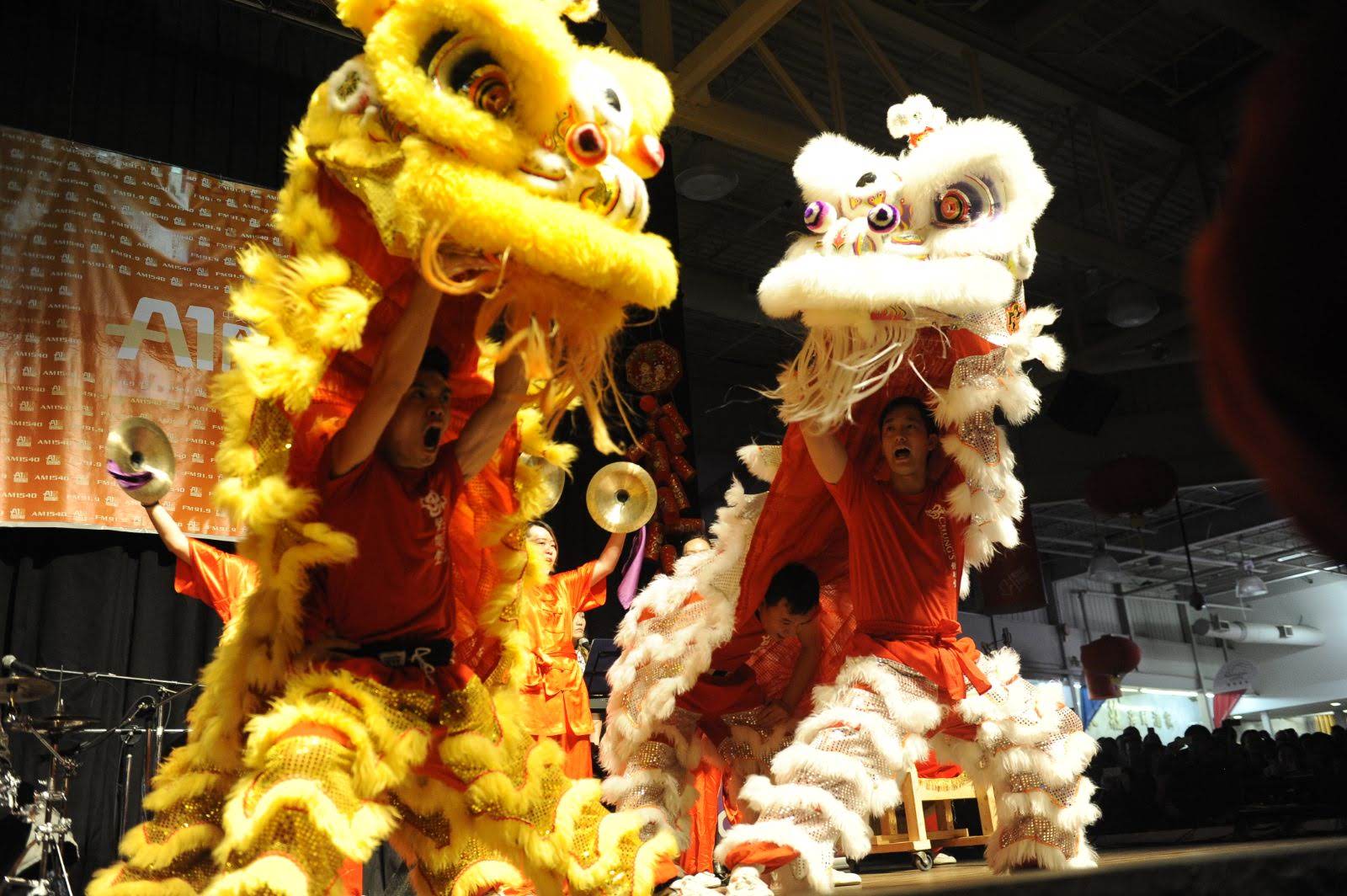 Lion Dance performance by Chung's Arts Academy